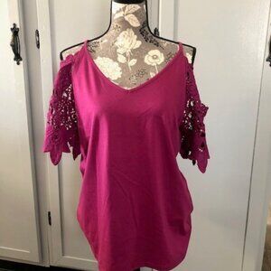 Beautiful Cold Shoulder Top